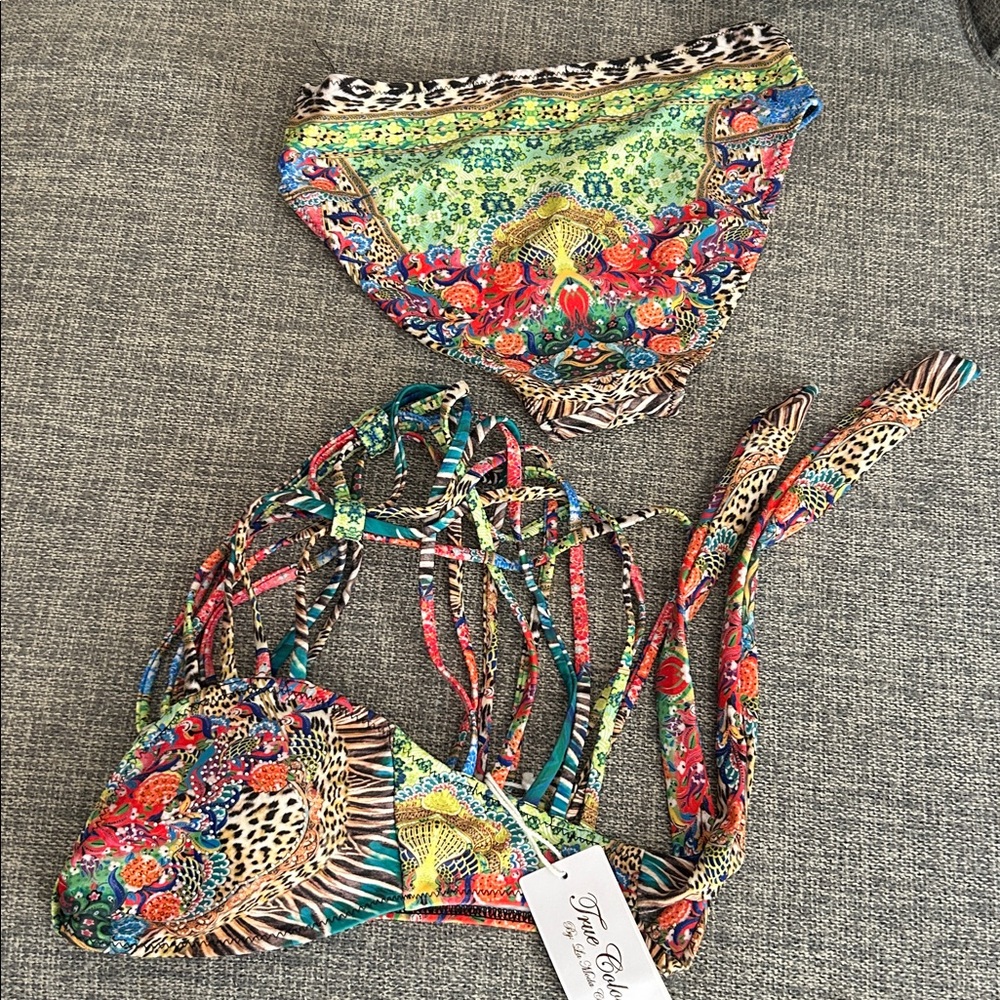 True Colours Patterned Bikini Set - Picture 12 of 12